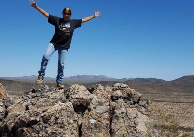 Hiking in the Sonoran Desert jj